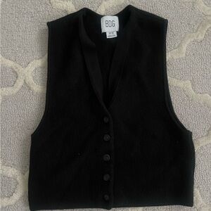 Urban Outfitters Cropped Sweater Vest